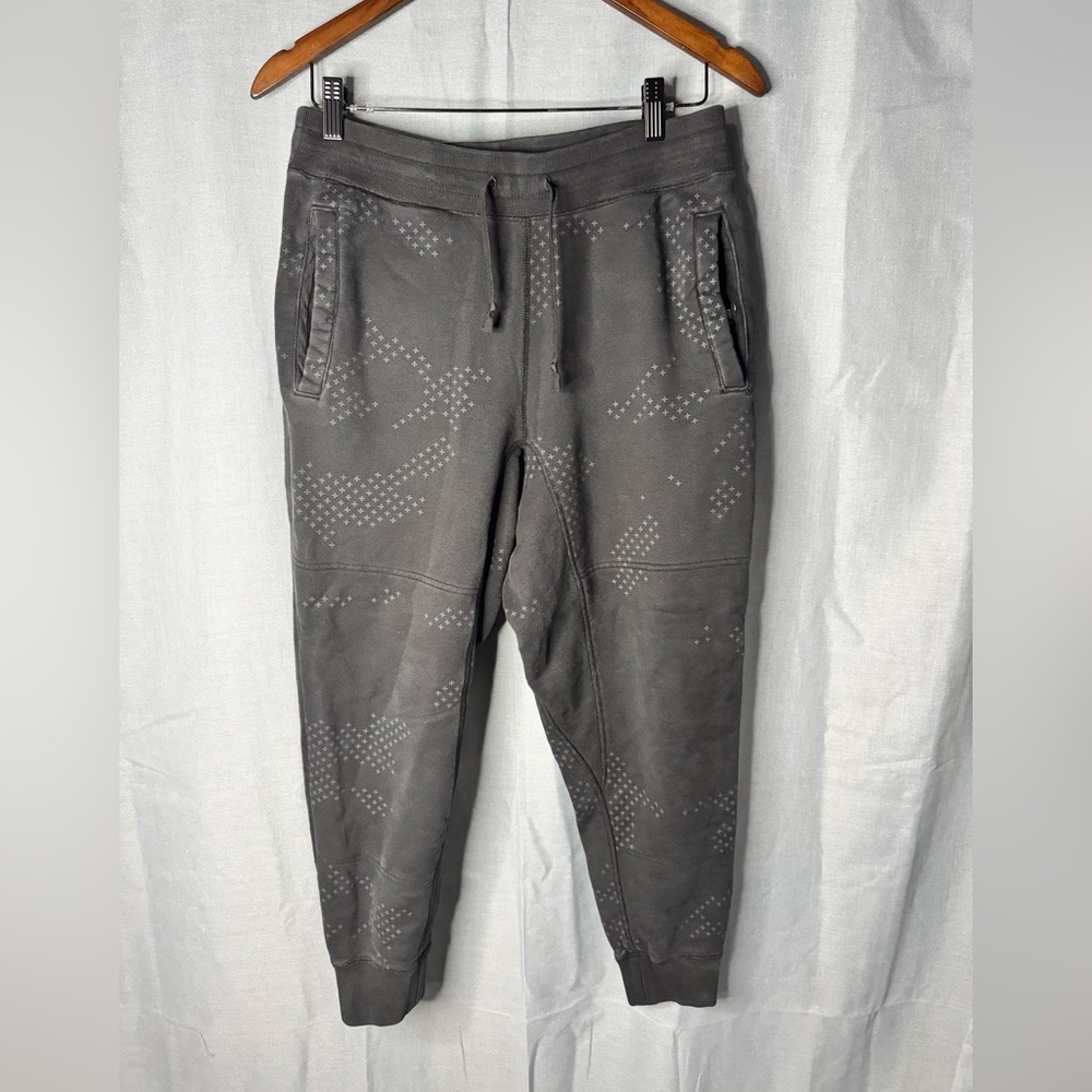 Nike Men's Dark Gray Patterned Joggers